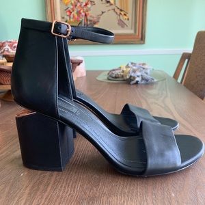 Alexander Wang Abby Block-Heel Sandals